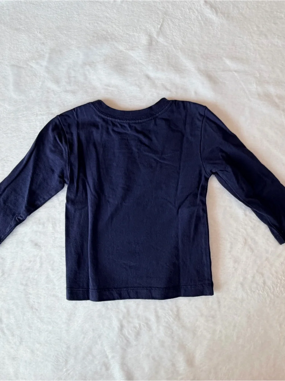 Little Me Navy Airplane Graphic Tee - 12 months